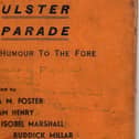Front cover of Ulster Parade