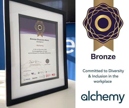 Alchemy Technology Services gets Bronze Diversity Mark NI Award