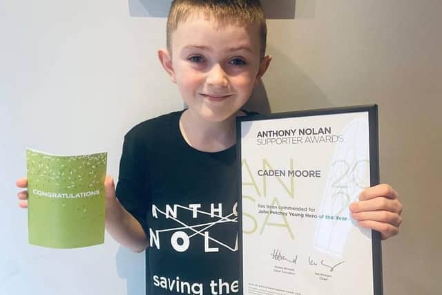 Caden Moore from Ballymoney