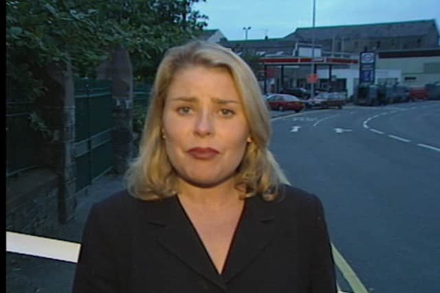 Jane Loughrey reporting from the Omagh bomb