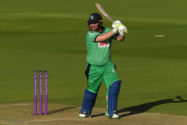 Ireland's Paul Stirling. (Photo by Stu Forster/Getty Images for ECB)
