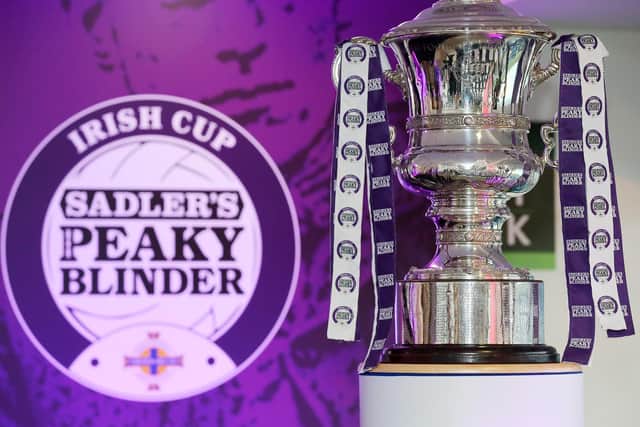 The Sadler’s Peaky Blinder Irish Cup is set to be started and played to a conclusion in the month of May this year