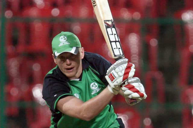 Kevin O'Brien playing his memorable innings against England
