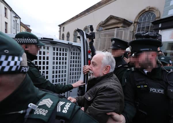 John Downey outside Omagh court in October 2019. Photo: Nial Carson/PA Wire