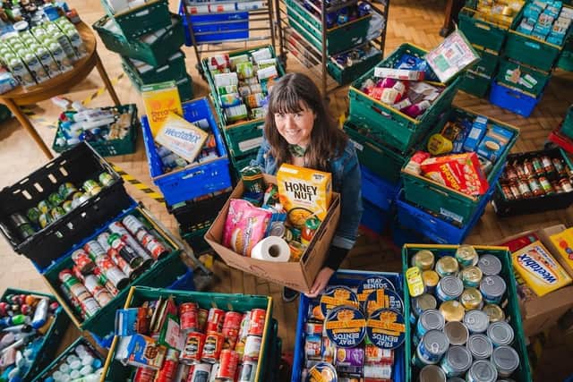 Louise Ferguson, Community Co-Ordinator at The Larder, an East Belfast food bank charity