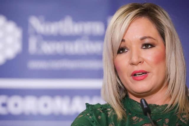 Deputy First Minister, Michelle O'Neill.