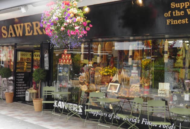 Sawers is a popular deli in Belfast’s Fountain Street