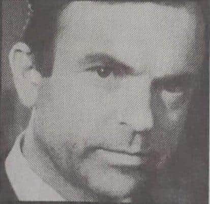 Actor Sam Neill photo in newspaper cutting from July 1993