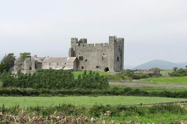 Greencastle Castle, Co Down, which was excavated in March 1951. Picture: Geograph.org.uk