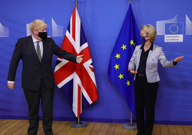 Boris Johnson and Ursula von der Leyen are angry with each other – and Northern Ireland is the proxy battleground for their dispute