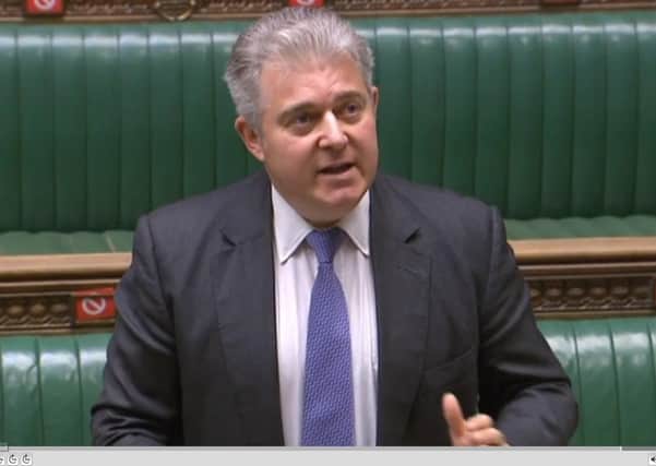 Brandon Lewis is Secretary of State for Northern Ireland