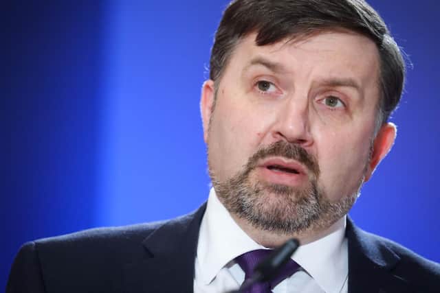 Health Minister, Robin Swann.