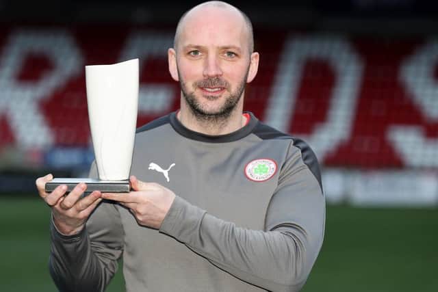 Paddy McLaughlin, Manager of the Month