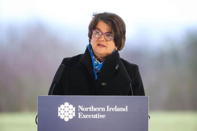 Arlene Foster said the protocol had been devastating  for Northern Ireland
