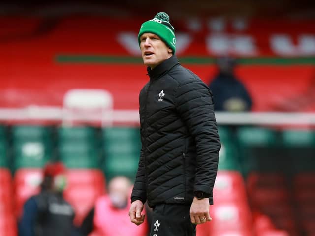Ireland forwards coach Paul O’Connell