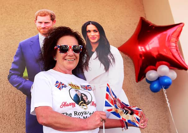 A street party was held on the Shankill Road in Belfast to celebrate the royal wedding of Prince Harry and Meghan Markle in 2018