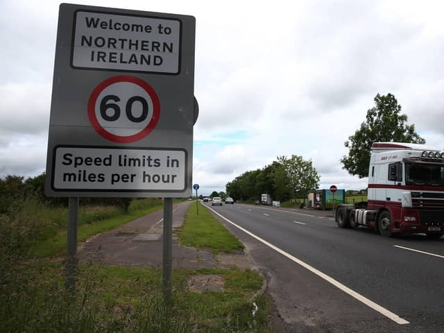 File photo dated 15/06/16 of fraffic crossing the border between the Republic of Ireland and Northern Ireland in the village of Bridgend, Co Donegal. For residents of the small Irish village, prime ministerial statements made in the distant Westminster Parliament are usually an irrelevant affair. PRESS ASSOCIATION Photo. Issue date: Wednesday March 29, 2017. But as Theresa May triggers Article 50, starting the process that will see Britain leave the EU, there are genuine fears on the impact this could have on the lives of those living in this North West border area which straddles Londonderry and Donegal. See PA story POLITICS Brexit Border. Photo credit should read: Brian Lawless/PA Wire