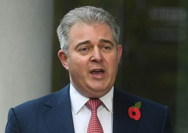 Brandon Lewis said he was concerned at how the Troubles is now perceived