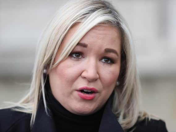 Sinn vice-president and Mid Ulster MLA, Michelle O'Neill.