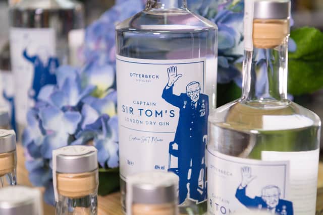 Captain Sir Tom's London Dry Gin is now available at Vineyard at Castle Archdale in Co Fermanagh