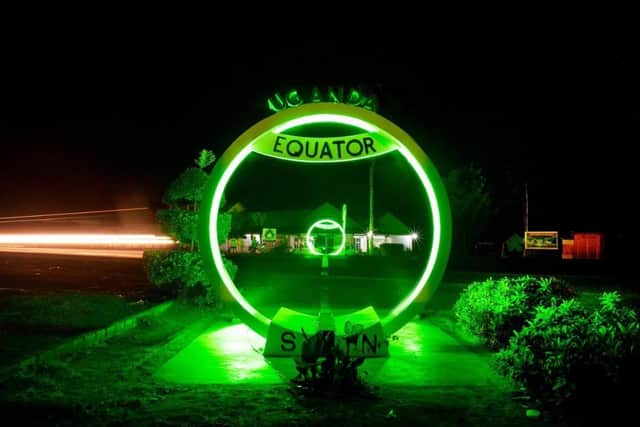 Uganda Equator Monument In Kayabwe, Uganda