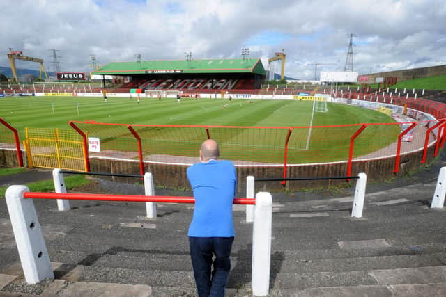 The club are planning two new 4,000 capacity all seater stands at the ground
