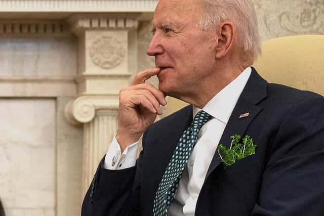 US President Joe Biden’s administration declined to respond to unionist concerns yesterday.