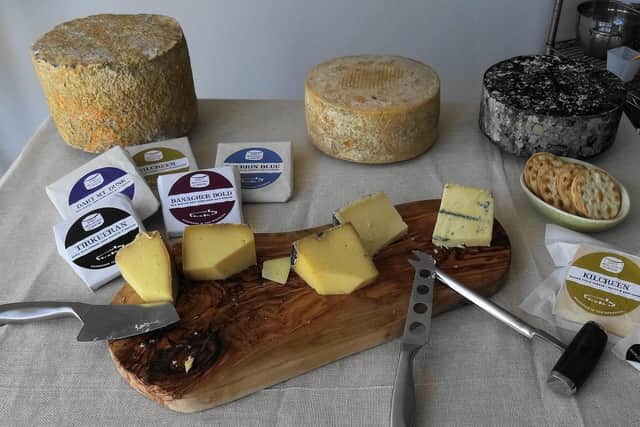 Dart Mountain’s impressive range of handmade cheeses