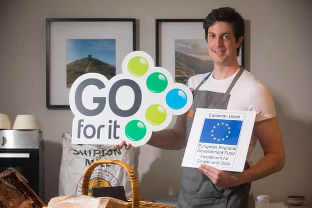 Karl Simmonds has transformed his breadmaking hobby into Portrush’s newest artisan bakery, Flat & Brown Bakehouse