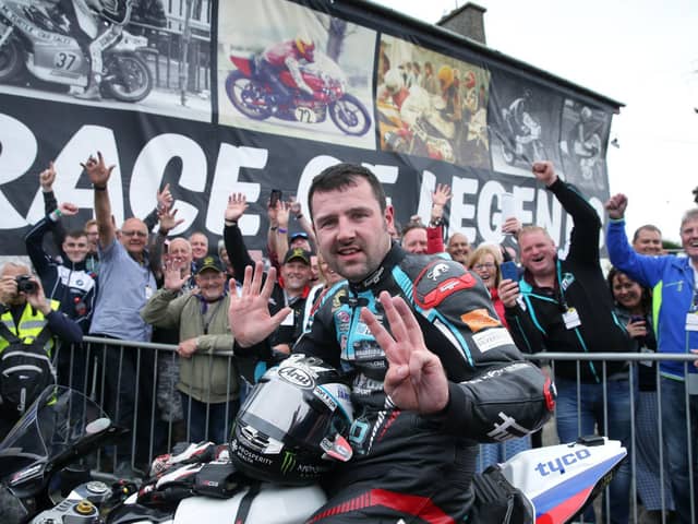 Michael Dunlop has won the ‘Race of Legends’ at Armoy a record eight times in a row.