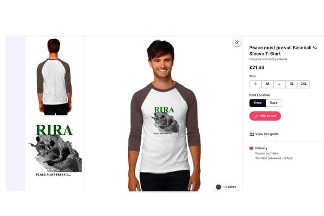 Just some of the designs available online (the models in this picture are in no way connected to the images on their clothes - the images are only photoshopped on after they had posed)
