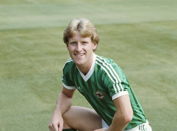 Former Northern Ireland midfielder Ian Stewart