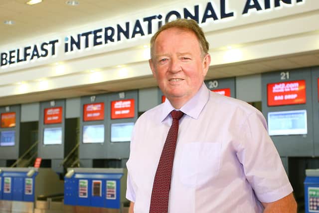 Graham Keddie, Managing Director, Belfast International airport.