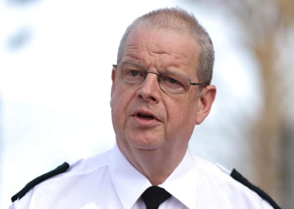 PSNI Chief Constable Simon Byrne. Photo: Liam McBurney/PA Wire