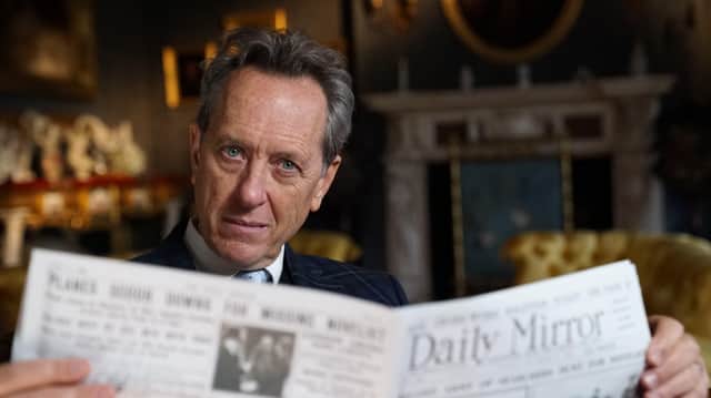 The documentary is presented by Richard E Grant