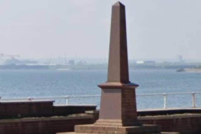 Whiteabbey War Memorial. Pic courtesy Google Streetview