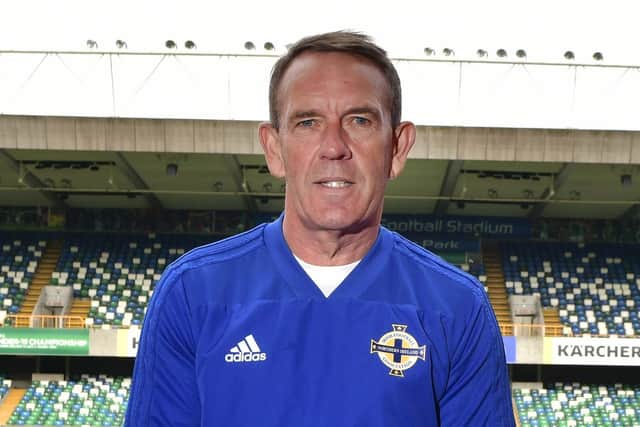 Northern Ireland senior women's team manager Kenny Shiels. Pic by Pacemaker.
