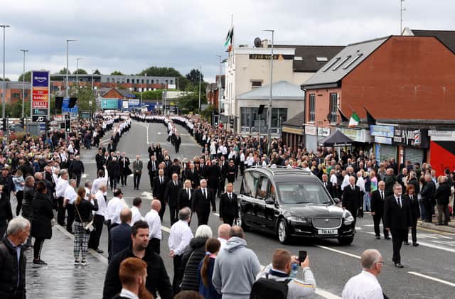 The PPS directed no prosecutions for anyone attending the funeral of Bobby Storey