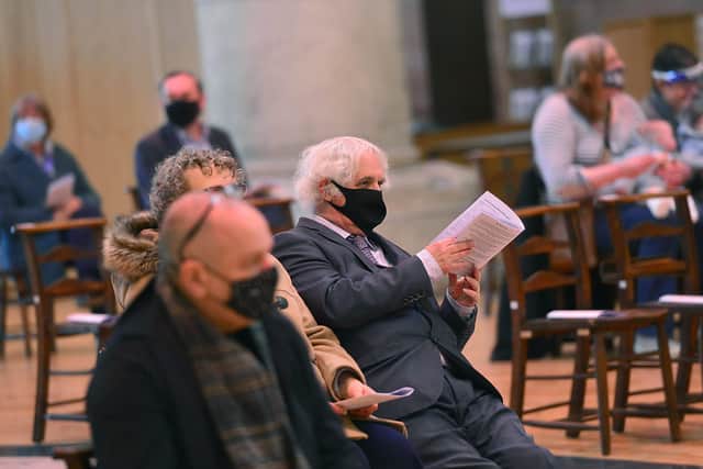 Methodist, Presbyterian and Church of Ireland congregations have resumed in-person services across Northern Ireland.
Picture By: Arthur Allison/Pacemaker.