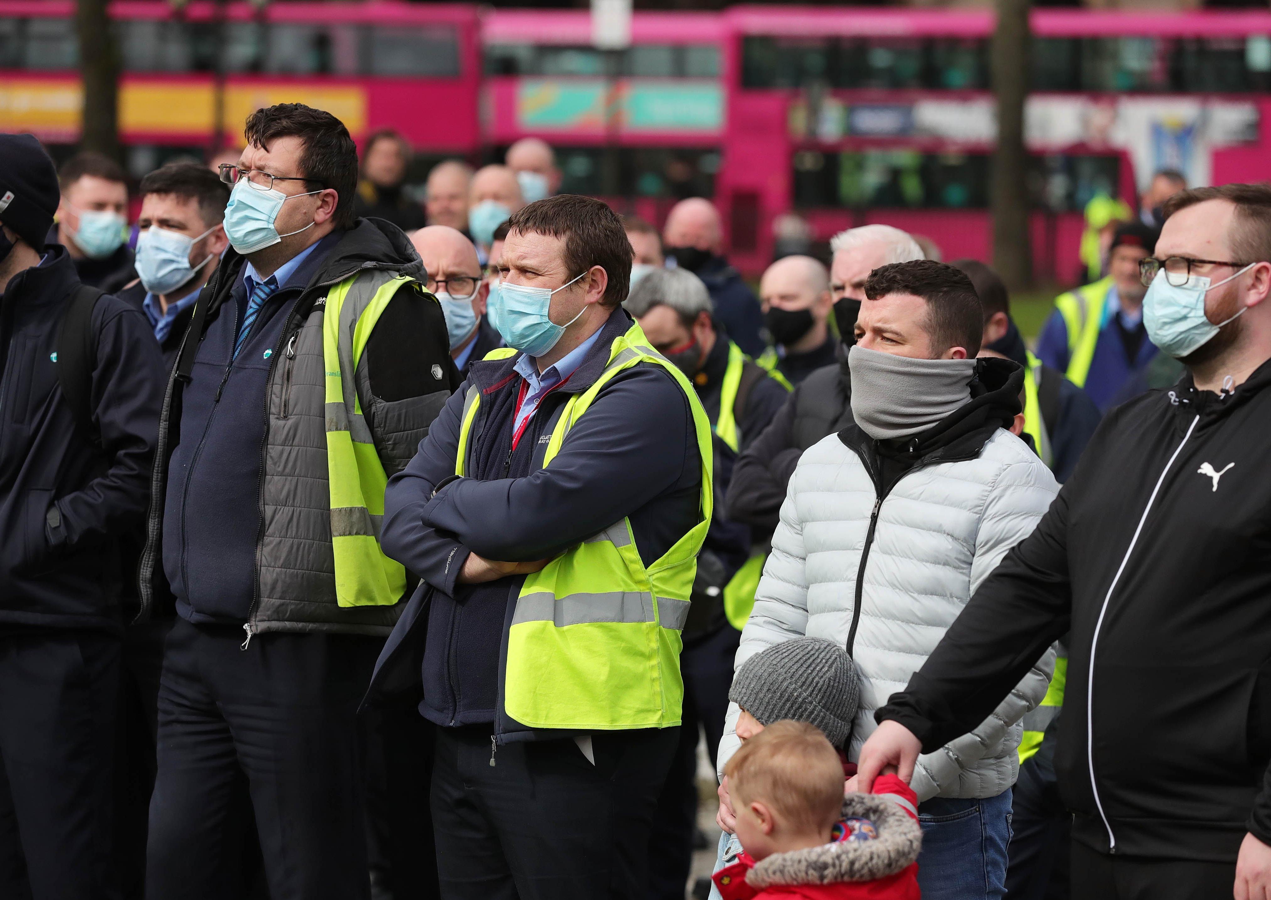 IN FULL: Trade union leaders praise bravery of police amid loyalist rioting