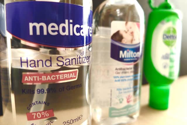 Hand sanitiser is very difficult to find in shops because of the Coronavirus outbreak. (Photo: JPI Media/Andrew Quinn)