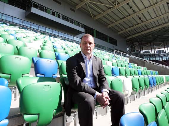 Irish FA chief executive Patrick Nelson
