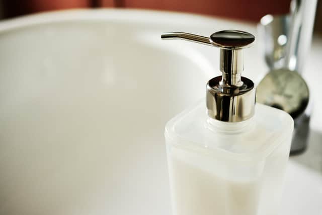 Hand sanitiser should be viewed as a substitute for washing hands with hot water and soap.