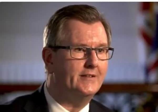 Sir Jeffrey Donaldson said the DUP ‘in principle could certainly work with’ the IVU proposals