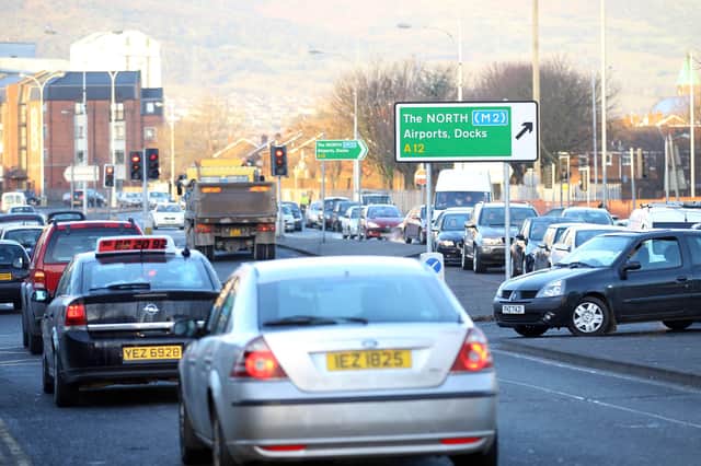 Belfast drivers lost 112 hours last year because of traffic hold-ups the new research says