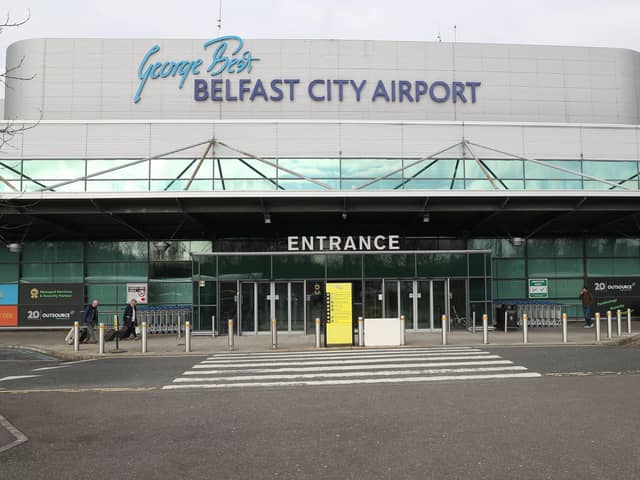 George Best Belfast City Airport.

Picture: PressEye
