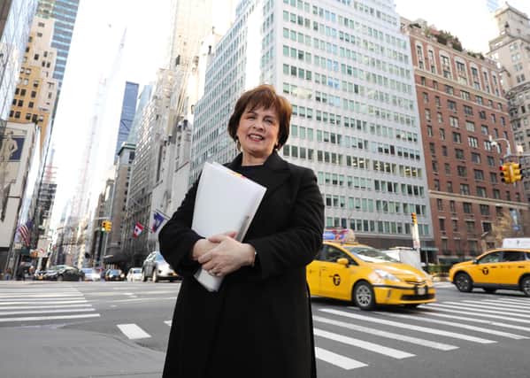 Diane Dodds is in the US for investment talks
