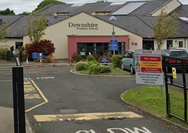 One concerned parent has praised Downshire PS for its prompt action