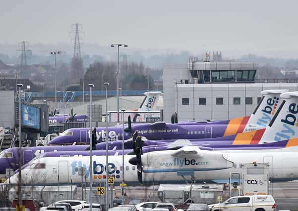 Belfast City Airport is negotiating with other airlines to fill the slots left by the Flybe collapse