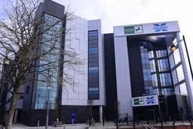 A Halifax call centre in Belfast Gasworks has been temporarily closed over coronavirus, Lloyds Banking Group has said